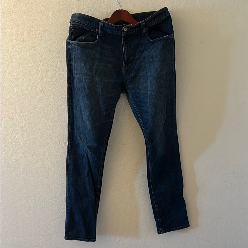 Slim Fit Blue Jeans with Stretch